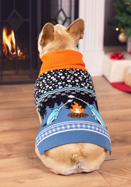 Narwhal Pet Holiday Sweater
