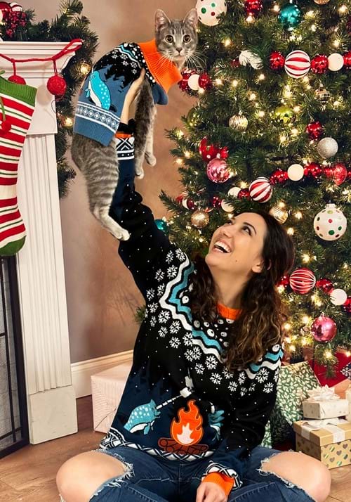 Narwhal Pet Holiday Sweater