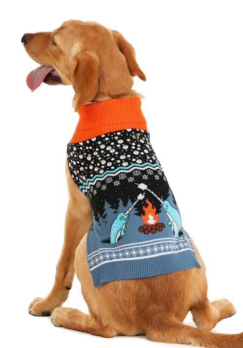 Narwhal Pet Holiday Sweater