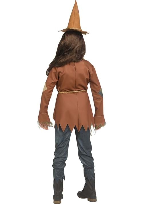 Girl's Scary Scarecrow Costume