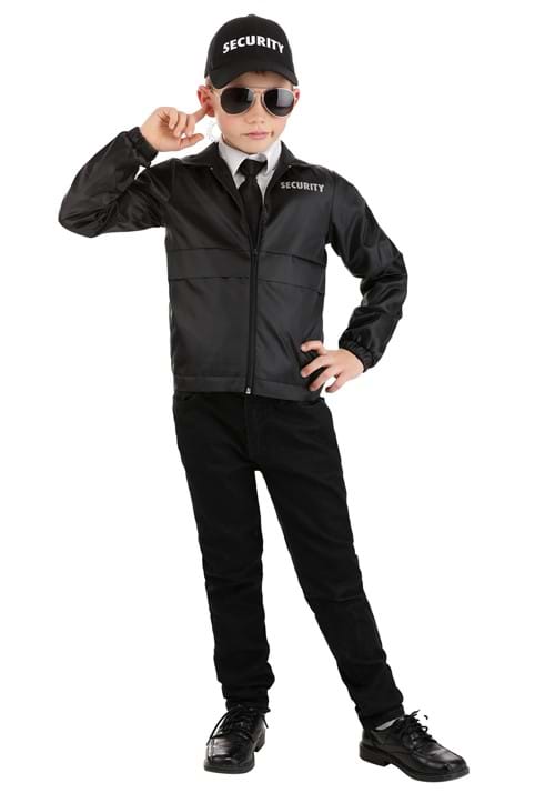 Kid's Security Guard Costume