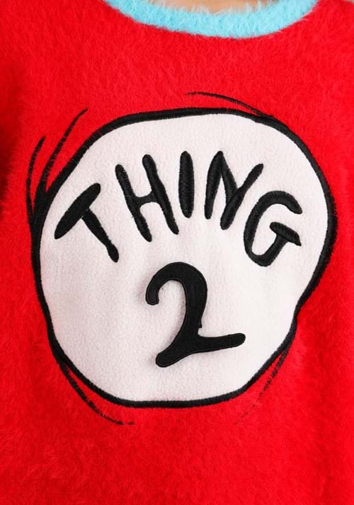 Dr. Seuss Thing 1 & 2 Kid's Christmas Sweater