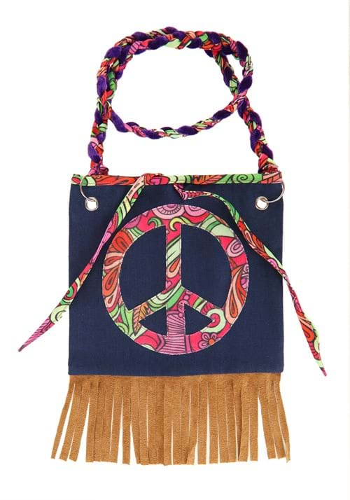 Peace Sign Purse Costume Accessory