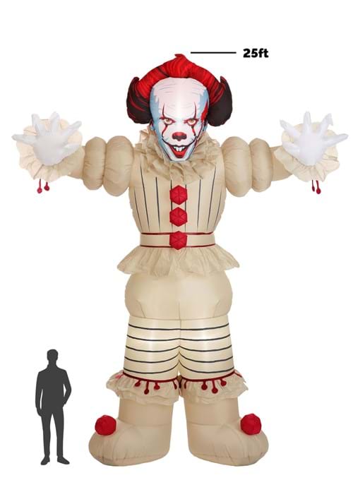 25FT Colossal Pennywise Inflatable Decoration