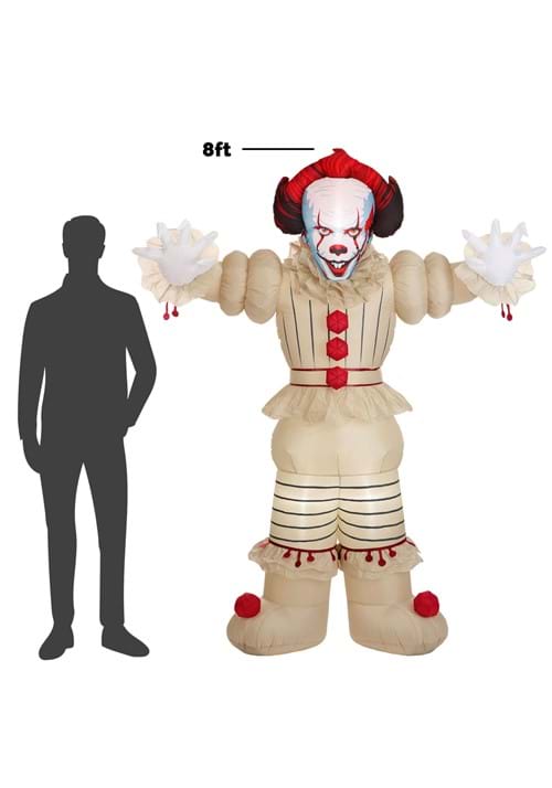 8FT Inflatable Pennywise Large Decoration