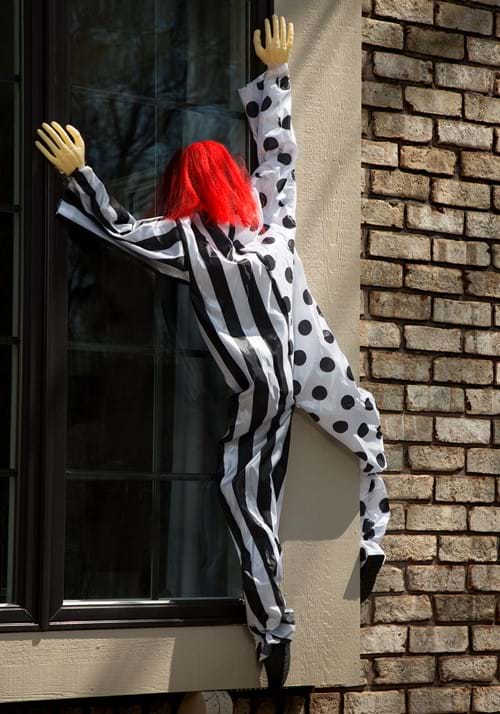 Hanging Killer Clown Window Decoration