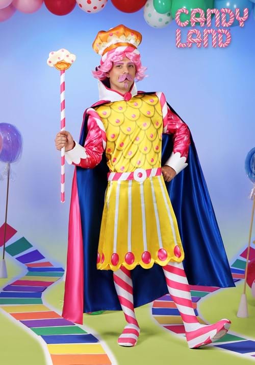 Men's King Kandy Candy Land Costume