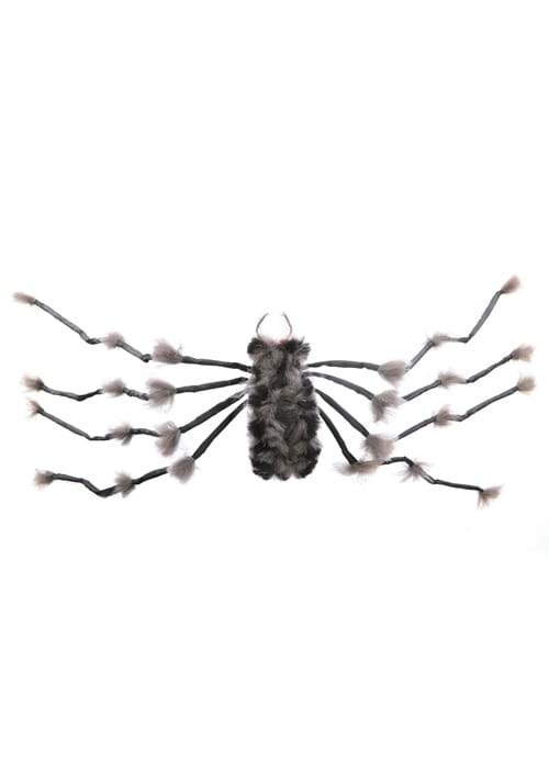 20-Inch Hairy Large Gray Spider Decoration