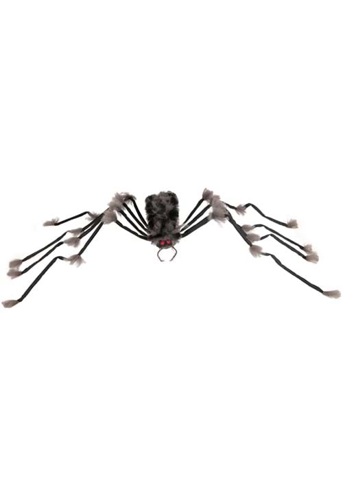 20-Inch Hairy Large Gray Spider Decoration 5 20-Inch Hairy Large Gray Spider Decoration