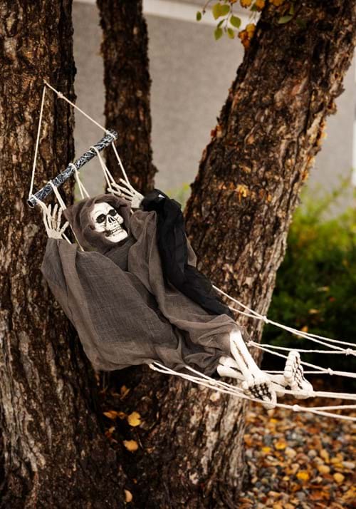 64-Inch Lazy Bones Hammock Reaper Outdoor Prop