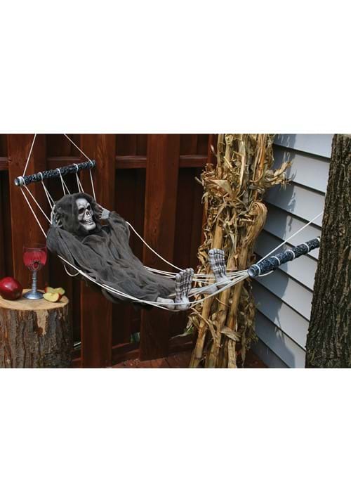 64-Inch Lazy Bones Hammock Reaper Outdoor Prop