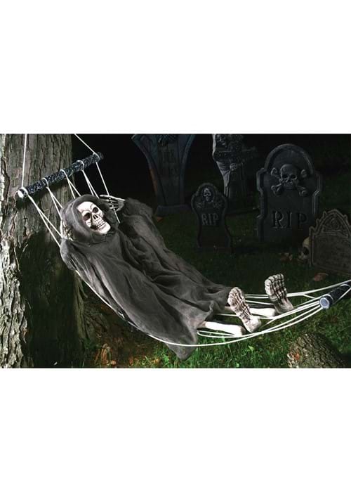 64-Inch Lazy Bones Hammock Reaper Outdoor Prop