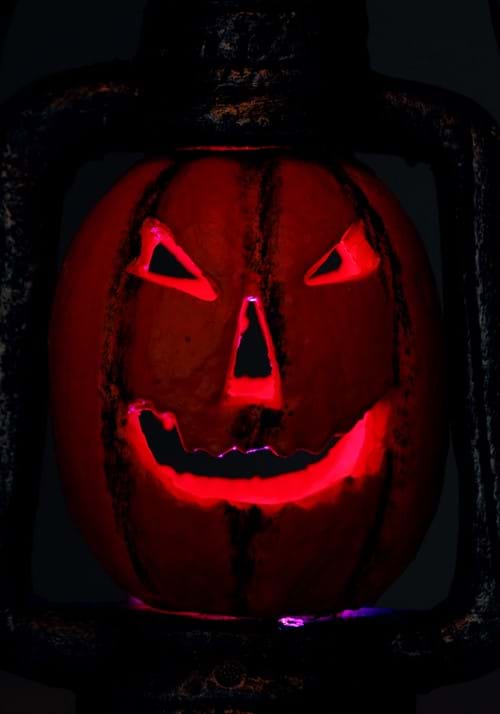 14-Inch LED Light Up Pumpkin Lantern Decoration
