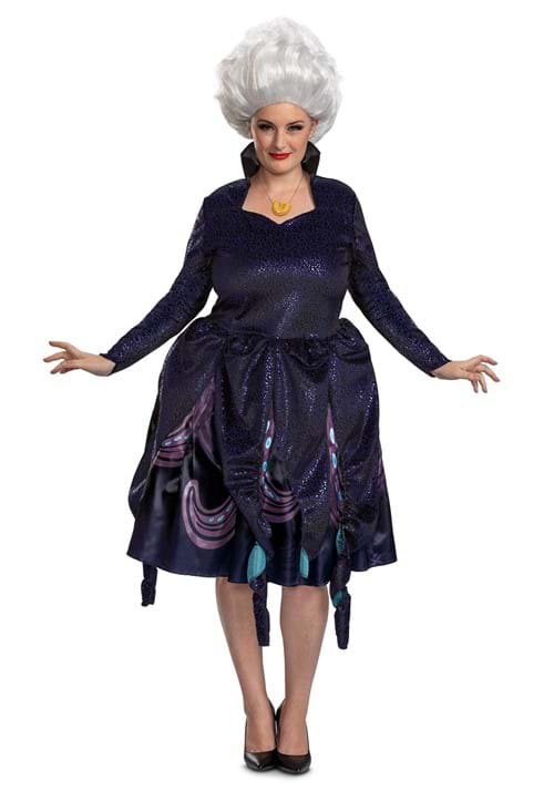 Women's Little Mermaid Live Action Deluxe Ursula Costume 3 Women's Little Mermaid Live Action Deluxe Ursula Costume