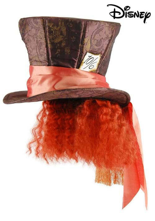 Mad Hatter Costume Hat with Hair