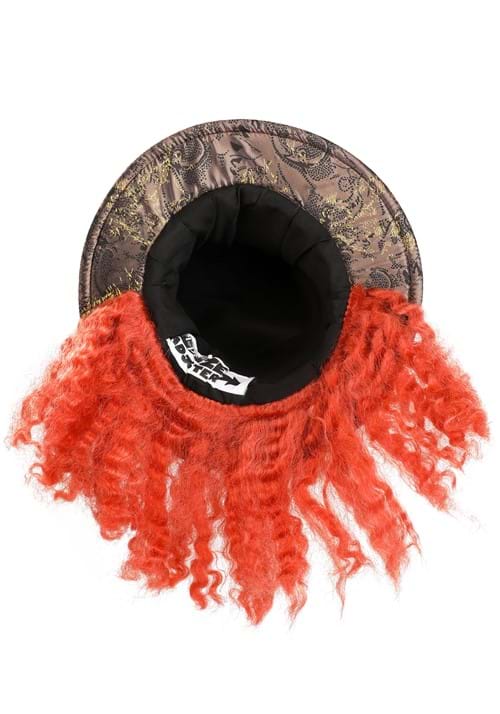 Mad Hatter Costume Hat with Hair