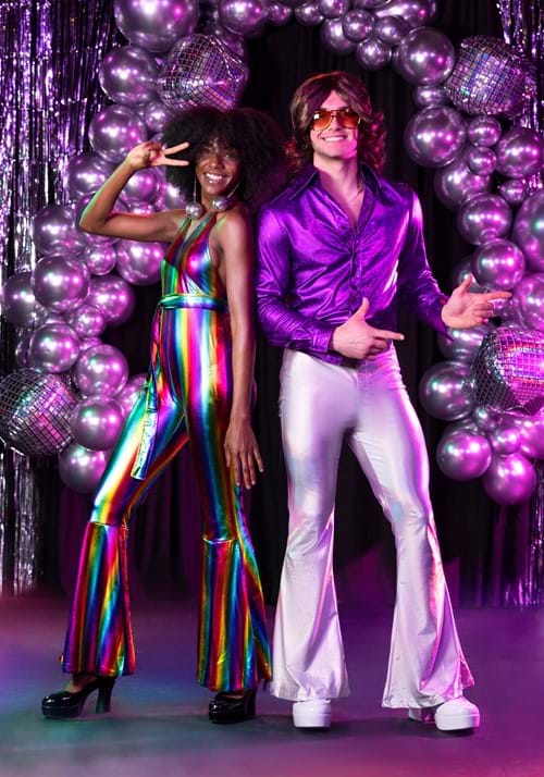 Holographic Disco Pants