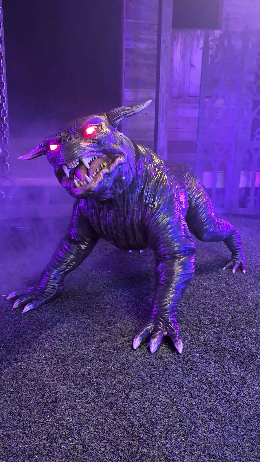2.75FT Ghostbusters Terror Dog Animatronic Decoration