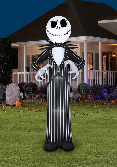 10FT Inflatable Disney Nightmare Before Christmas Jack Skellington Decoration