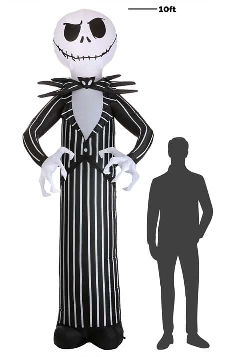 10FT Inflatable Disney Nightmare Before Christmas Jack Skellington Decoration