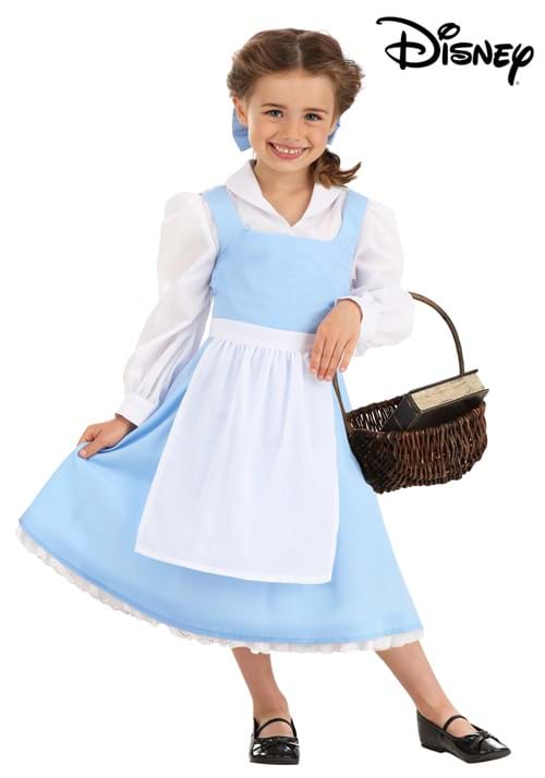 Beauty and the Beast Belle Blue Dress Costume for Toddlers