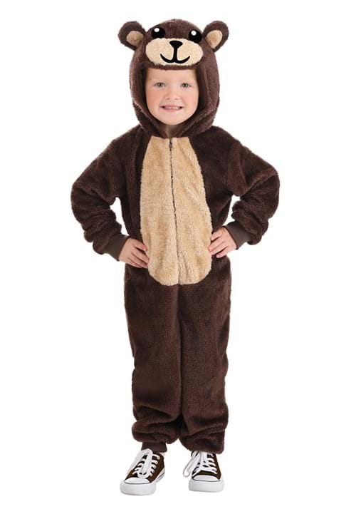 Brown Bear Toddler Jumpsuit Costume