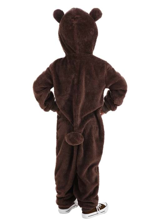 Brown Bear Toddler Jumpsuit Costume