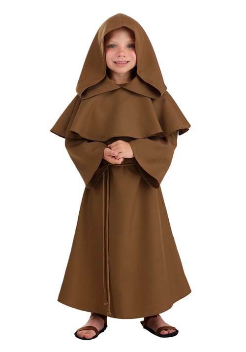 Brown Monk Robe Costume for Toddlers