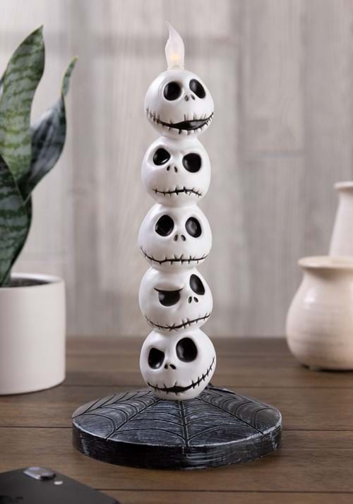9-Inch Disney Nightmare Before Christmas Light Up Jack Skellington Candle Decoration 3 9-Inch Disney Nightmare Before Christmas Light Up Jack Skellington Candle Decoration