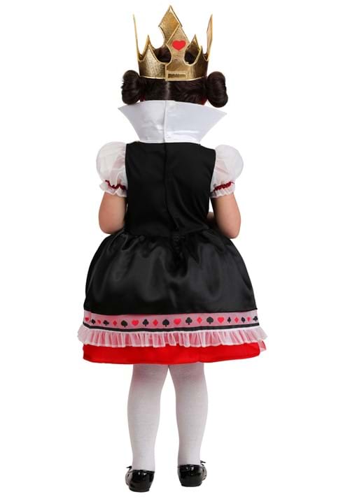 Girl's Classic Toddler Queen of Hearts Costume