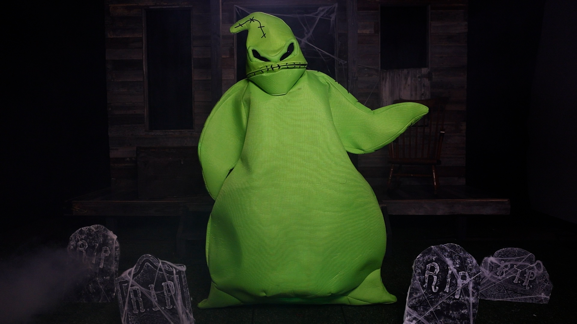 5.8FT Nightmare Before Christmas Animated Oogie Boogie Prop 3 5.8FT Nightmare Before Christmas Animated Oogie Boogie Prop