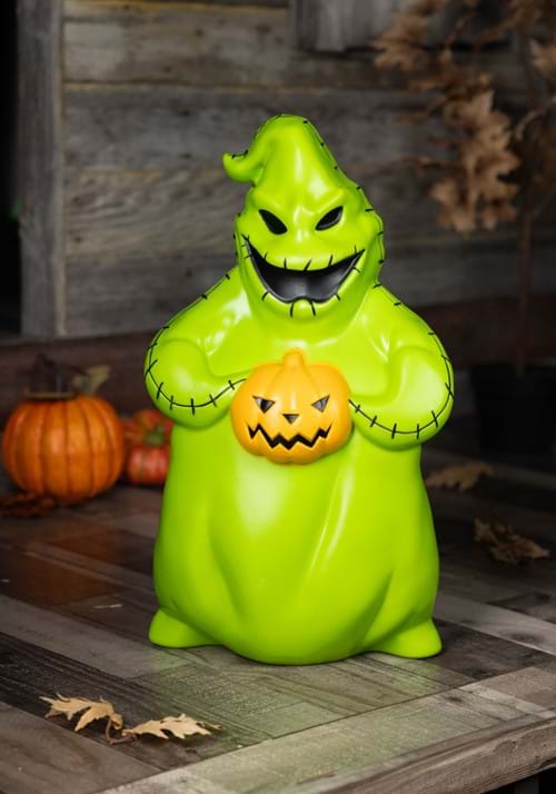 24-Inch Nightmare Before Christmas Blow Mold Light Up Oogie Boogie Decoration