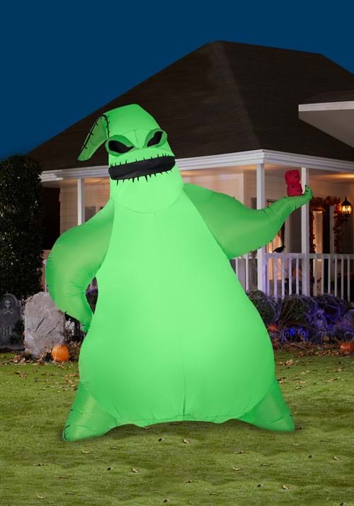 10.5FT Inflatable Disney Nightmare Before Christmas Oogie Boogie Decoration