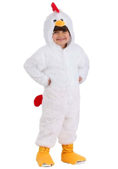 Fluffy Chicken Toddler Costume