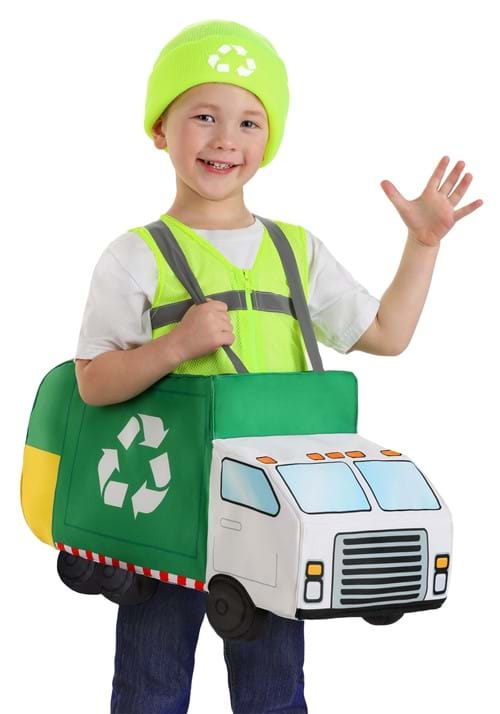 Boy's Garbage Truck Toddler Costume