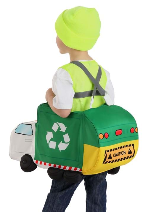 Boy's Garbage Truck Toddler Costume